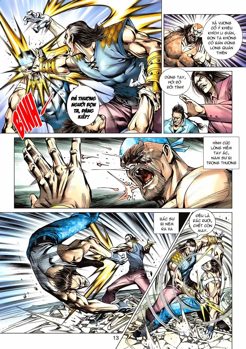 Truyện Tranh Tân Tác Long Hổ Môn trang 4