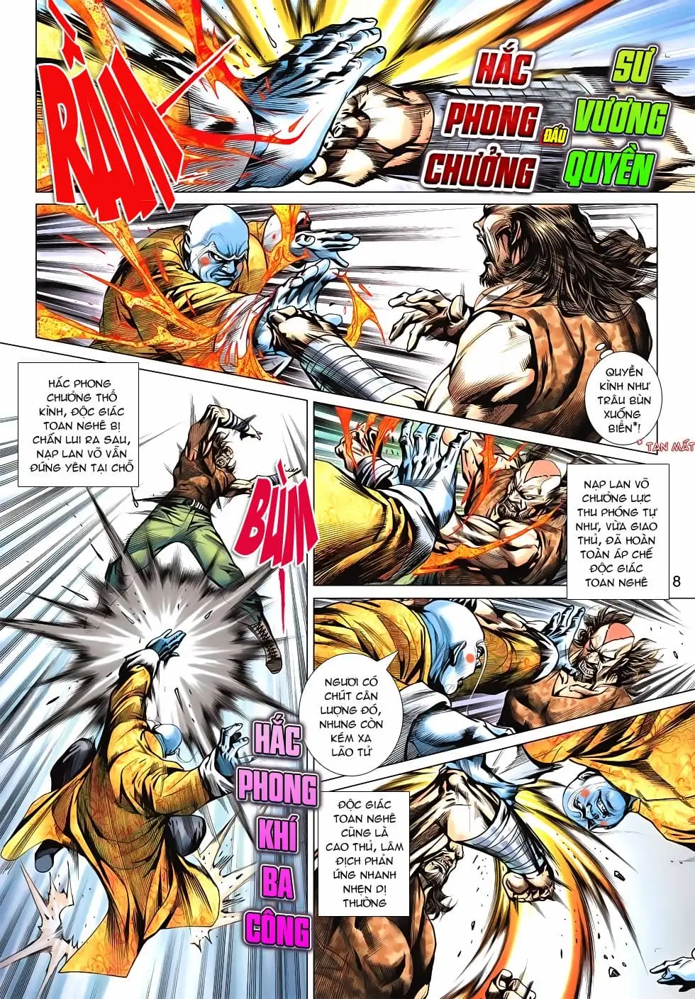 Truyện Tranh Tân Tác Long Hổ Môn trang 4