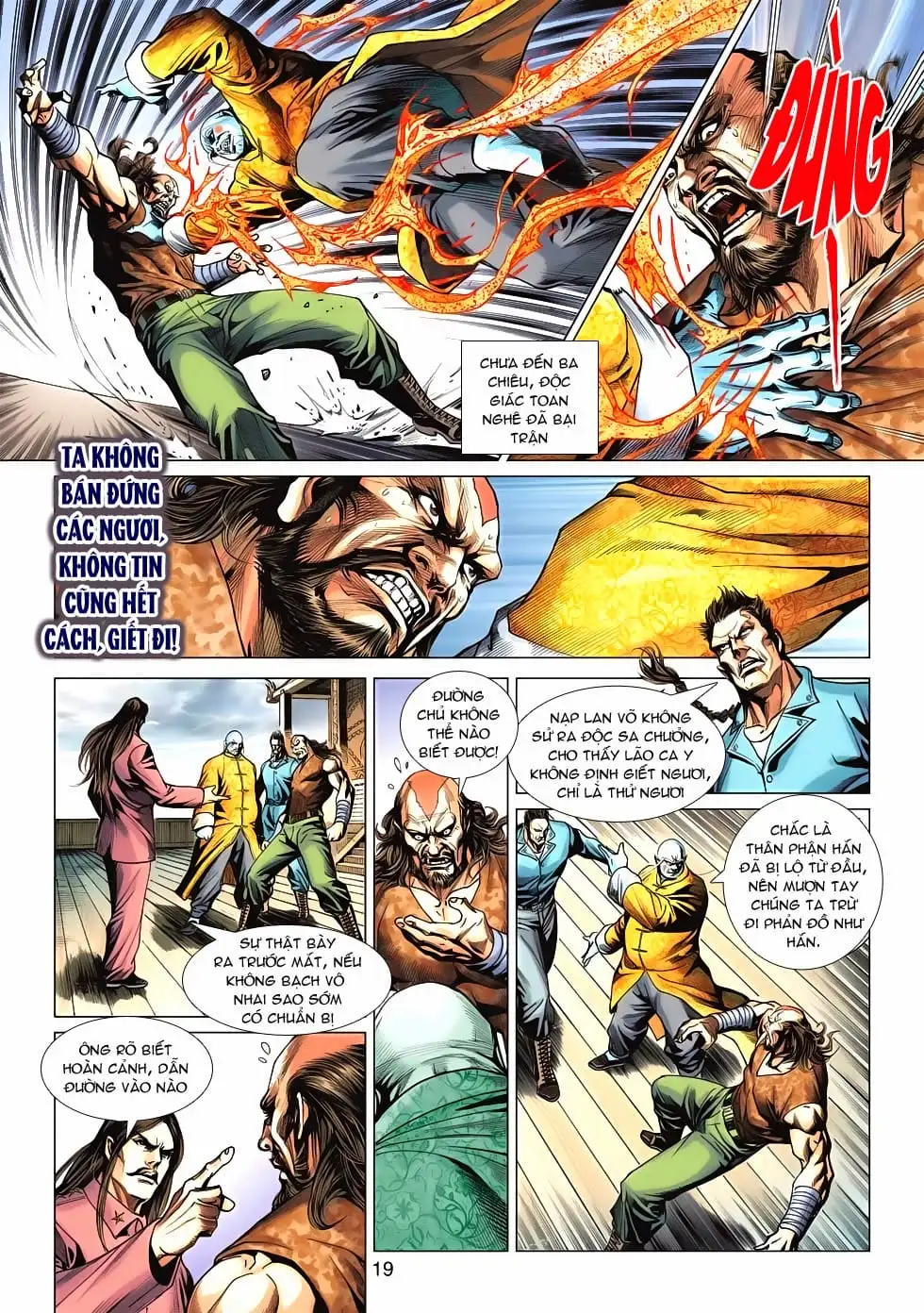 Truyện Tranh Tân Tác Long Hổ Môn trang 4