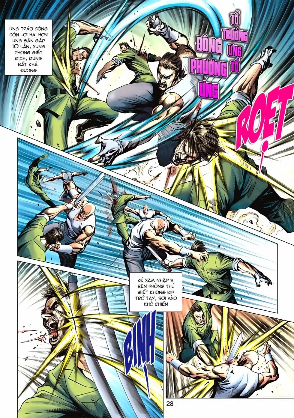 Truyện Tranh Tân Tác Long Hổ Môn trang 4