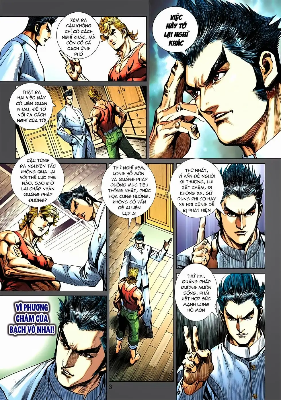 Truyện Tranh Tân Tác Long Hổ Môn trang 4
