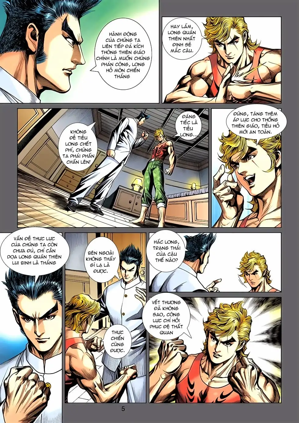 Truyện Tranh Tân Tác Long Hổ Môn trang 4