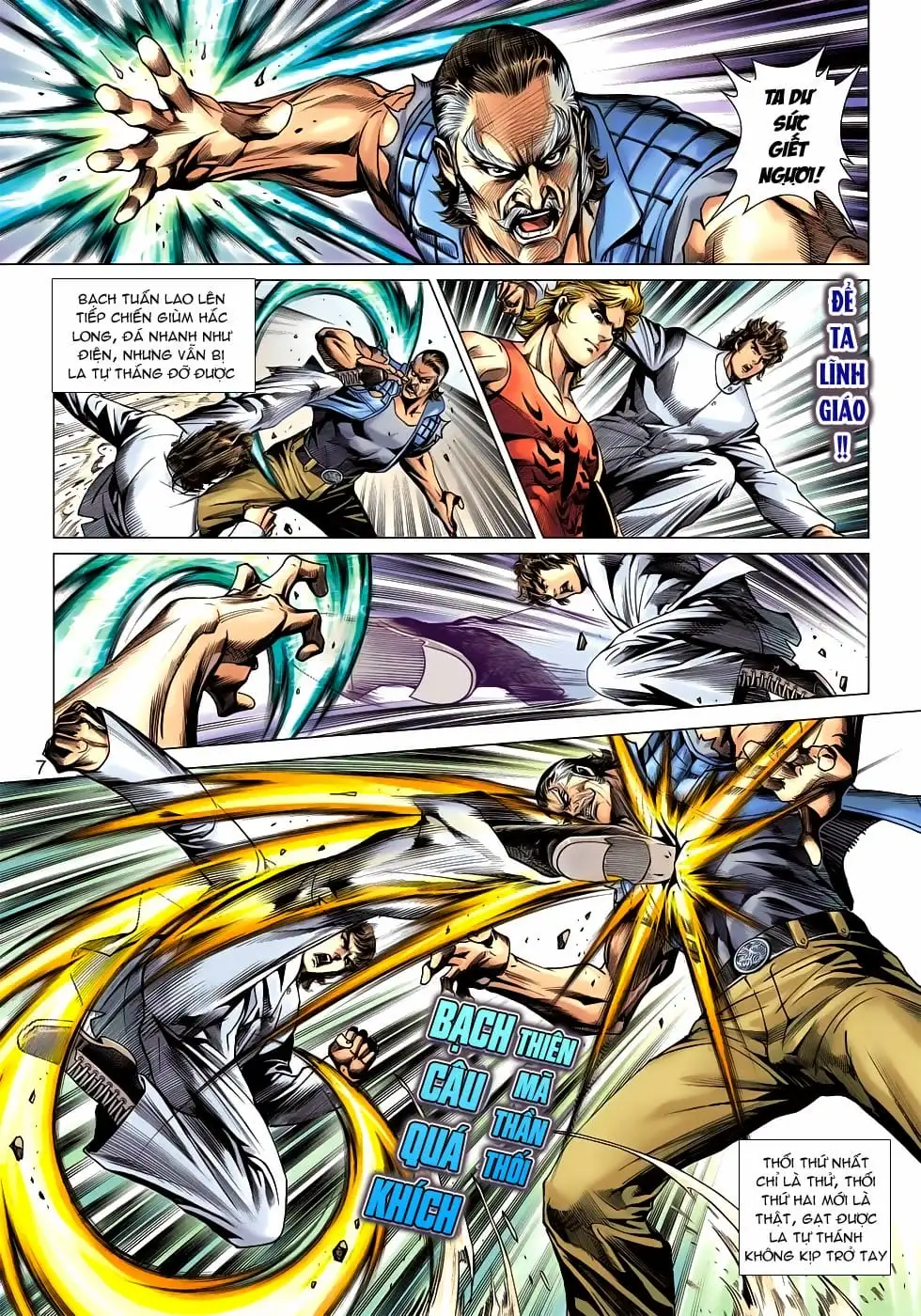 Truyện Tranh Tân Tác Long Hổ Môn trang 4