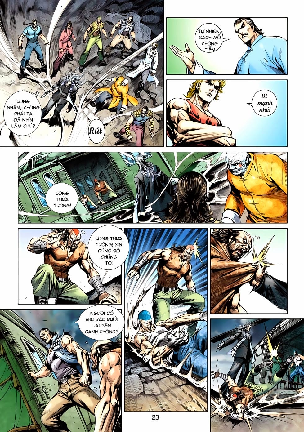 Truyện Tranh Tân Tác Long Hổ Môn trang 4
