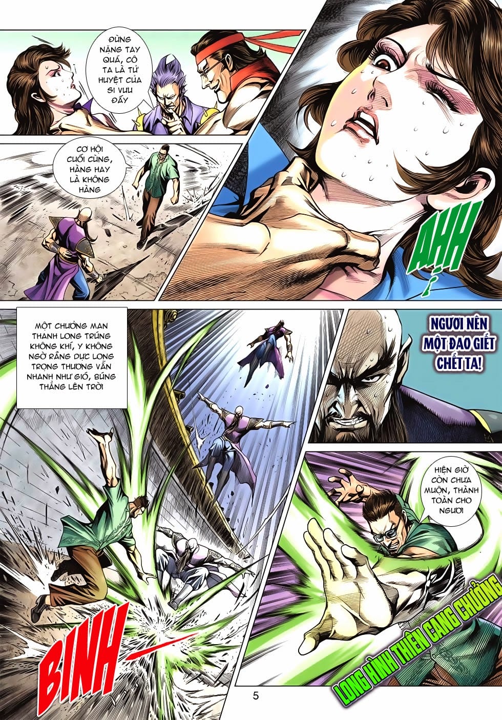 Truyện Tranh Tân Tác Long Hổ Môn trang 4