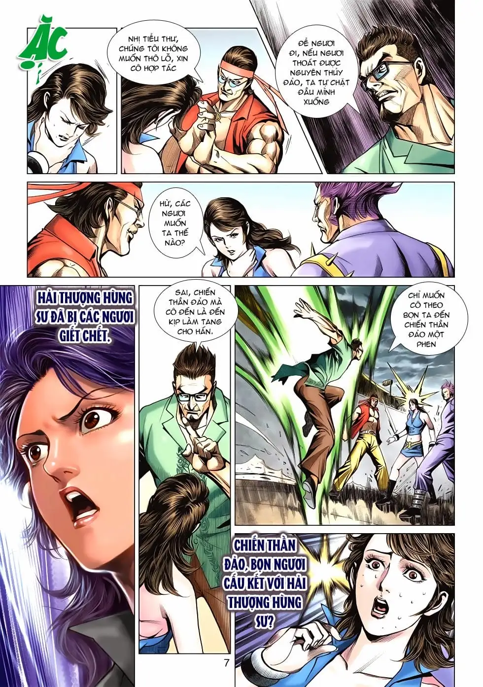 Truyện Tranh Tân Tác Long Hổ Môn trang 4