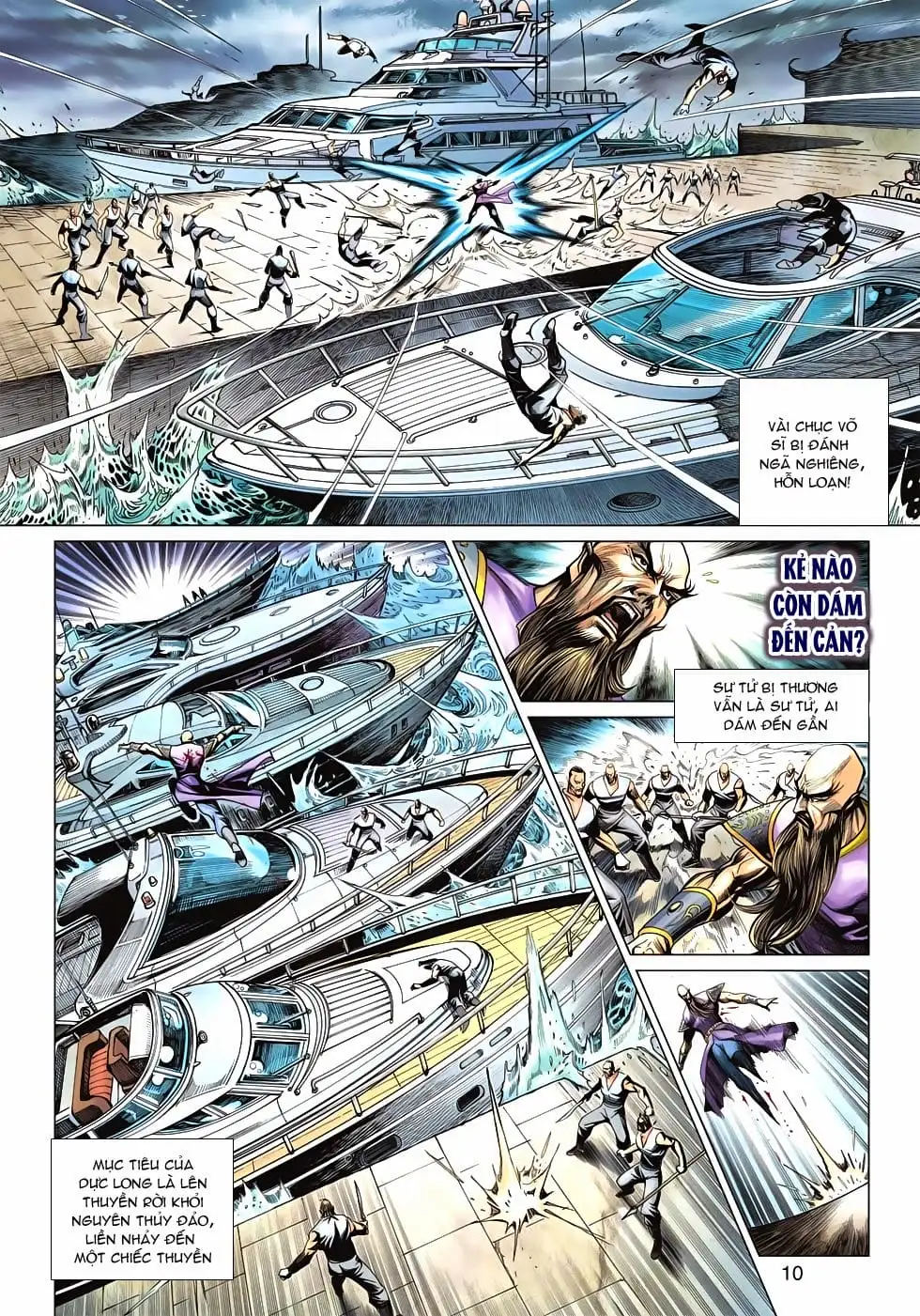 Truyện Tranh Tân Tác Long Hổ Môn trang 4