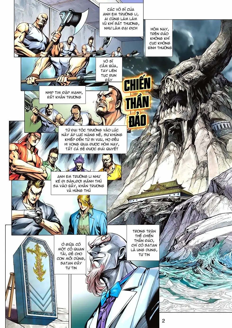 Truyện Tranh Tân Tác Long Hổ Môn trang 4