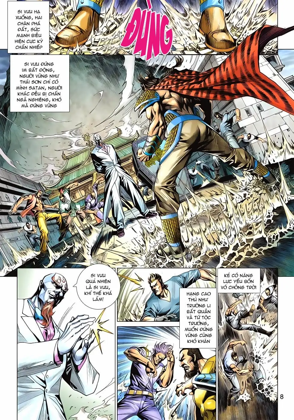 Truyện Tranh Tân Tác Long Hổ Môn trang 4