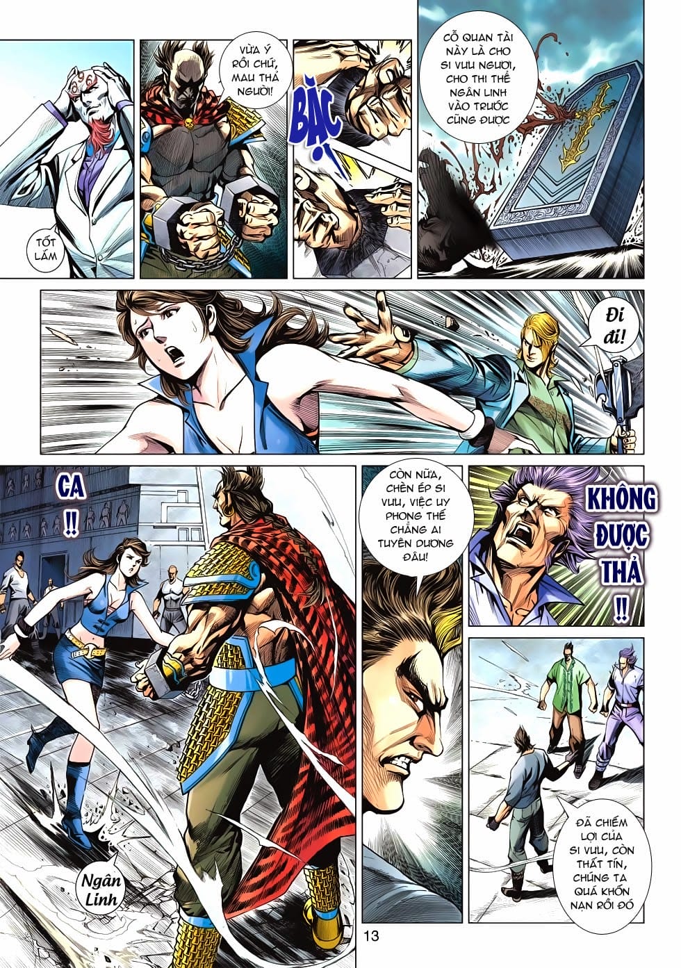 Truyện Tranh Tân Tác Long Hổ Môn trang 4