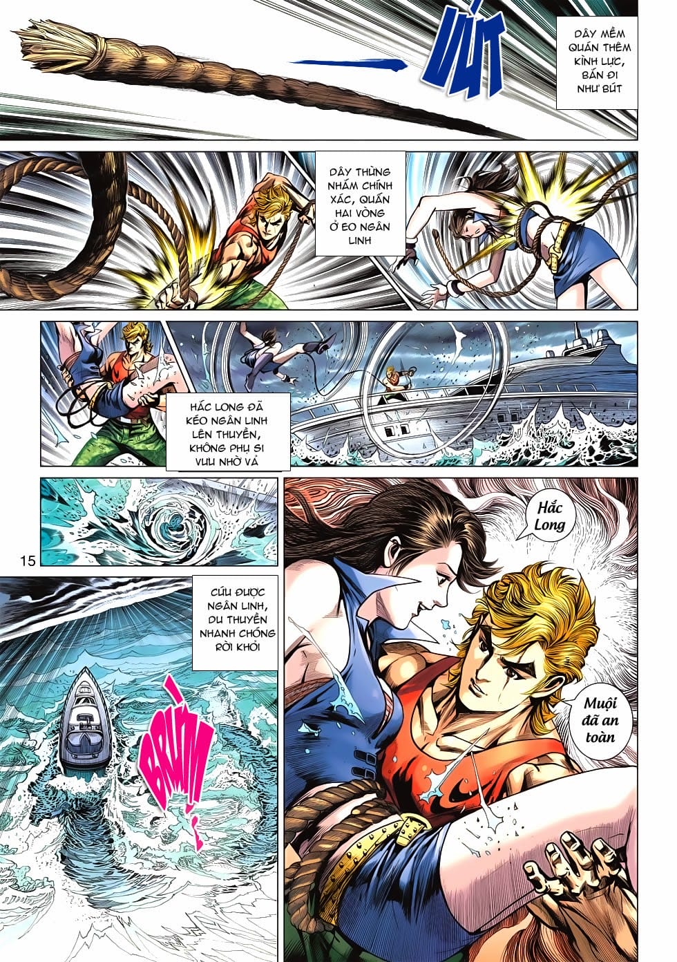 Truyện Tranh Tân Tác Long Hổ Môn trang 4