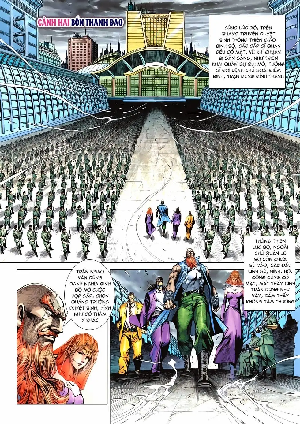 Truyện Tranh Tân Tác Long Hổ Môn trang 4