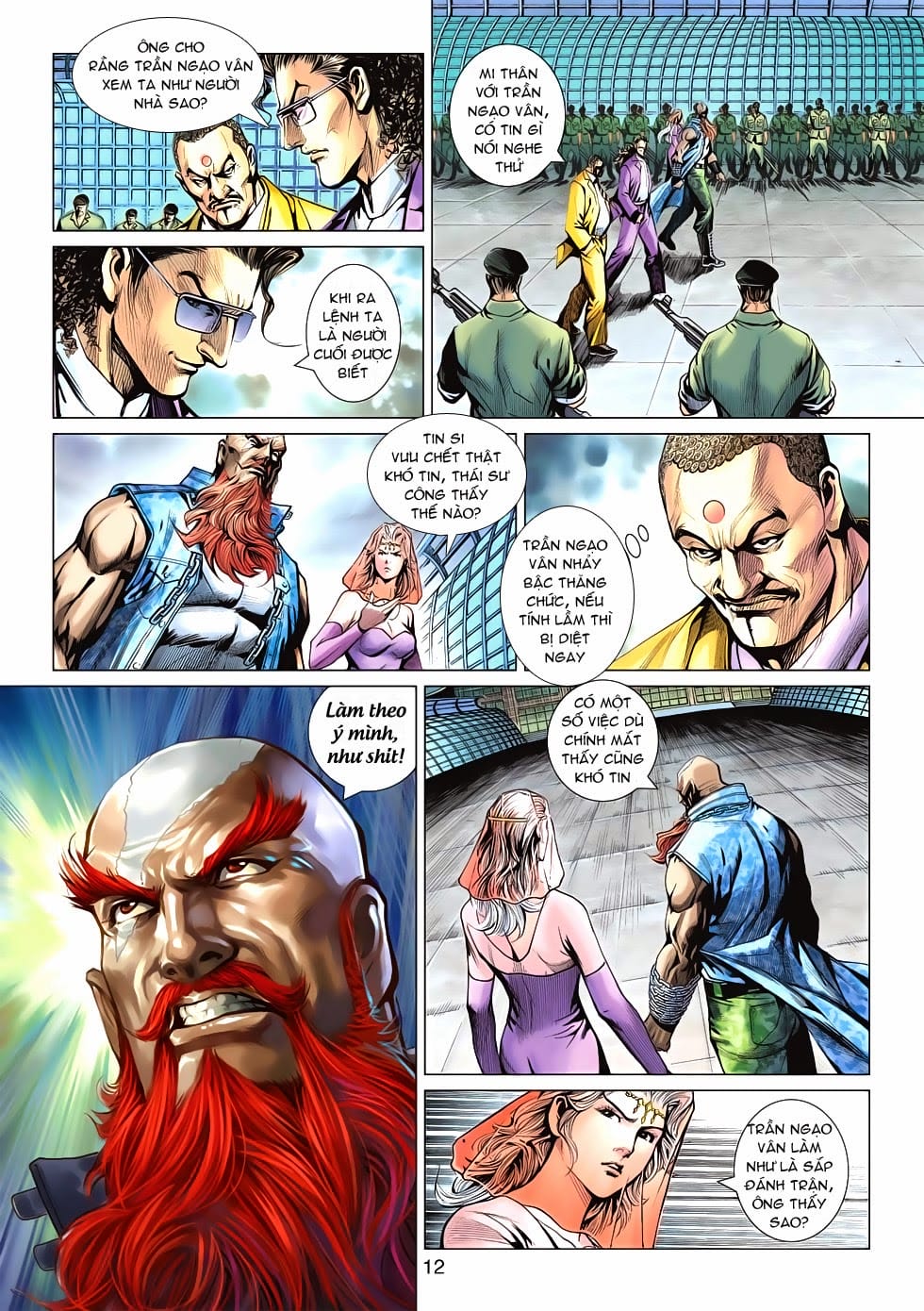 Truyện Tranh Tân Tác Long Hổ Môn trang 4