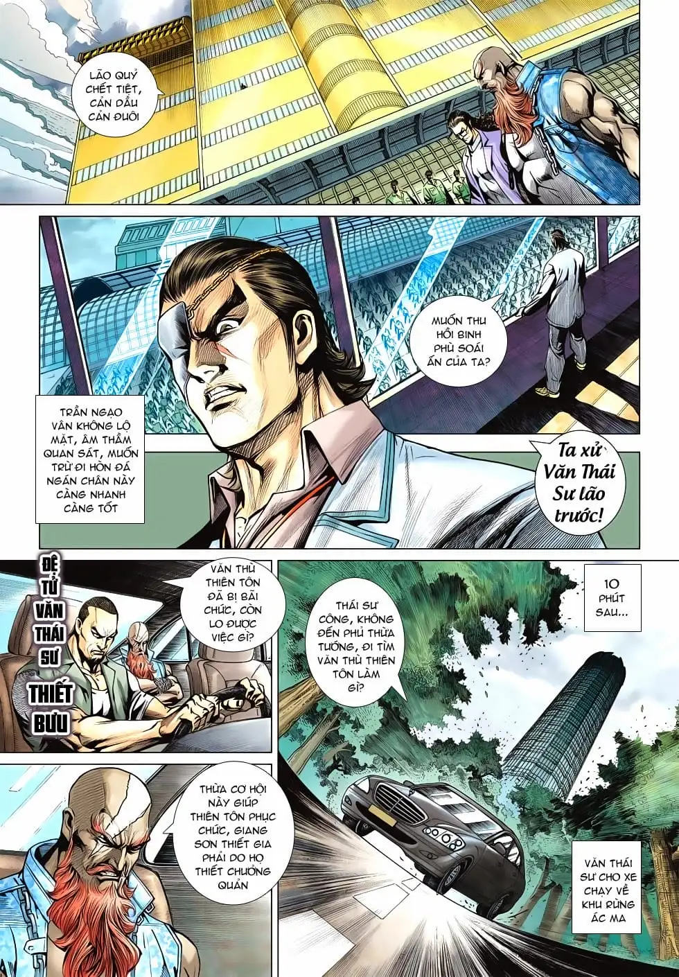 Truyện Tranh Tân Tác Long Hổ Môn trang 4