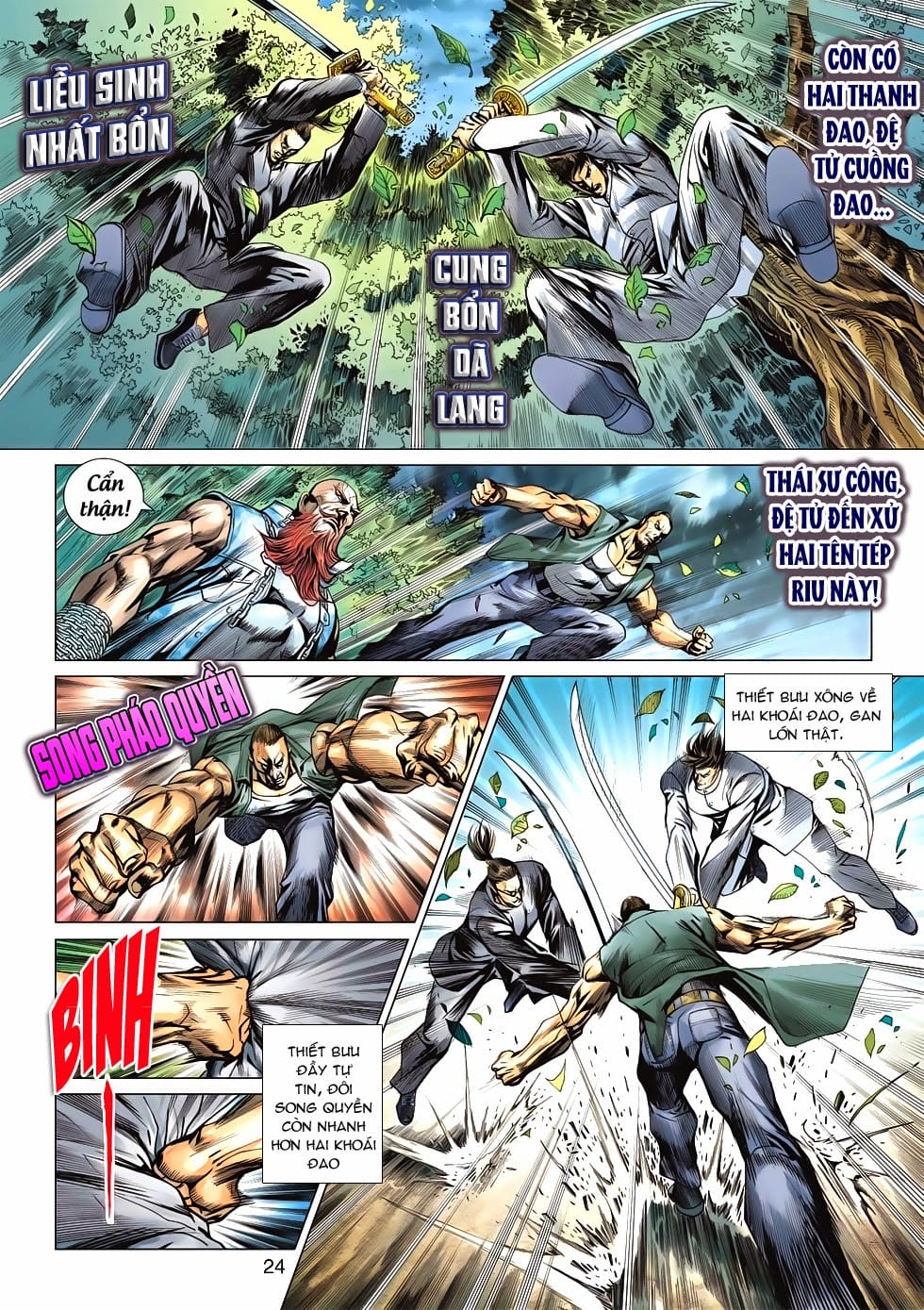 Truyện Tranh Tân Tác Long Hổ Môn trang 4