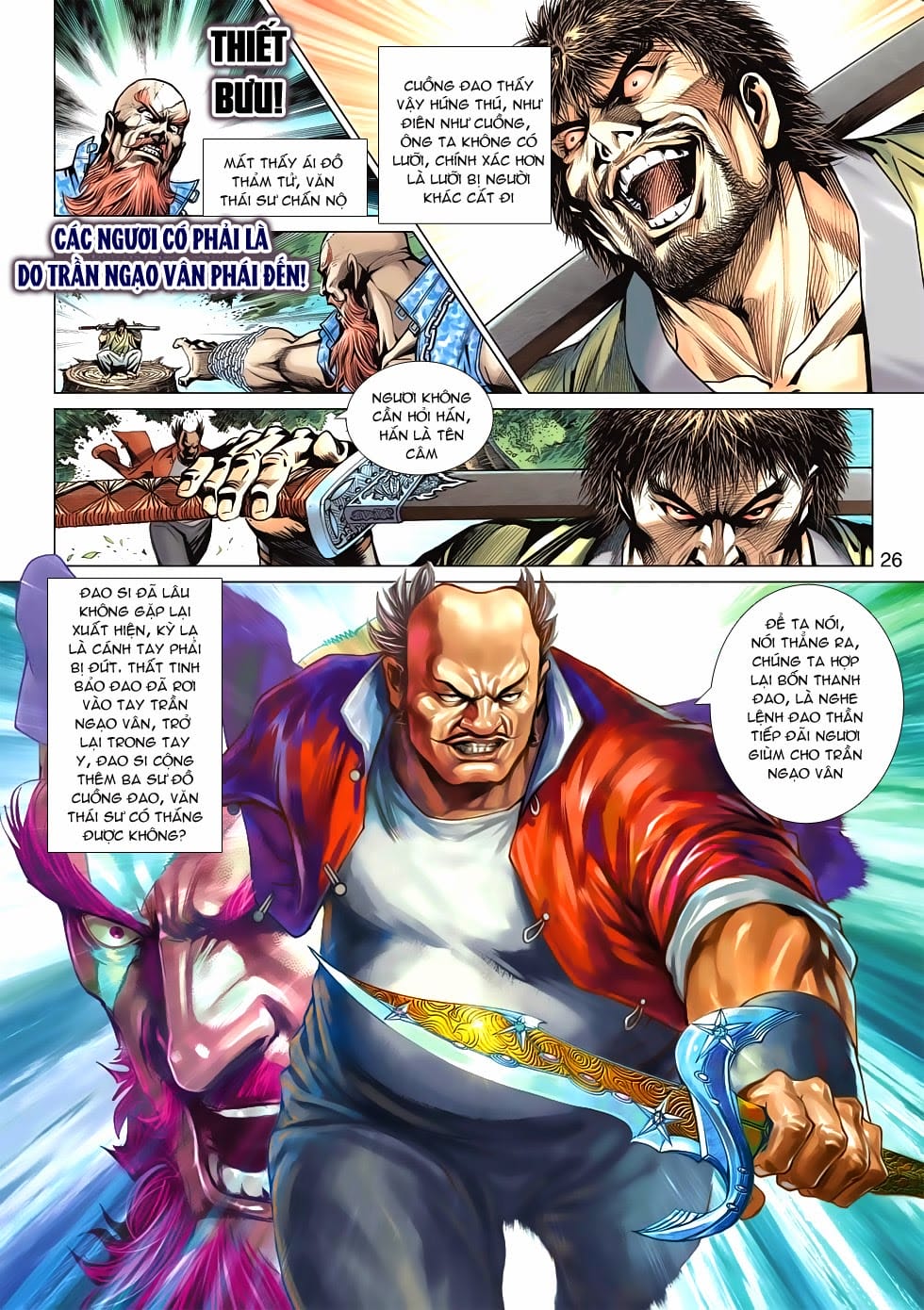 Truyện Tranh Tân Tác Long Hổ Môn trang 4