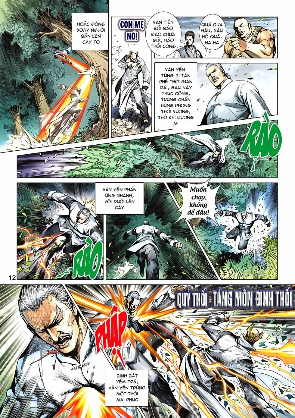 Truyện Tranh Tân Tác Long Hổ Môn trang 4