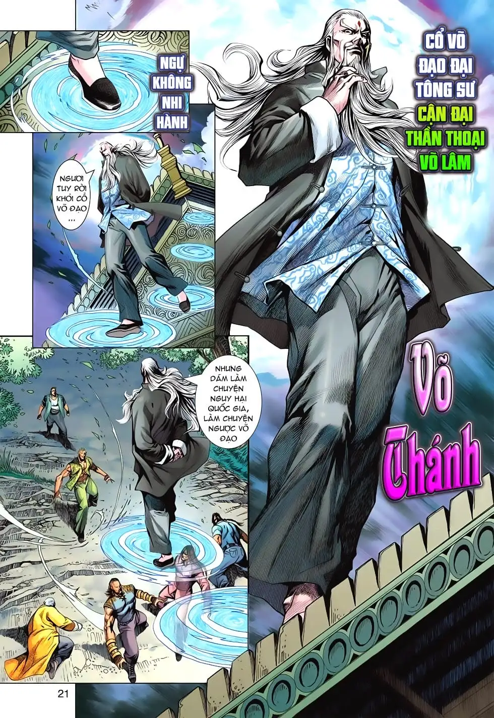 Truyện Tranh Tân Tác Long Hổ Môn trang 4