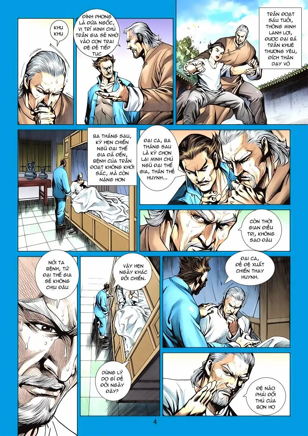 Truyện Tranh Tân Tác Long Hổ Môn trang 4