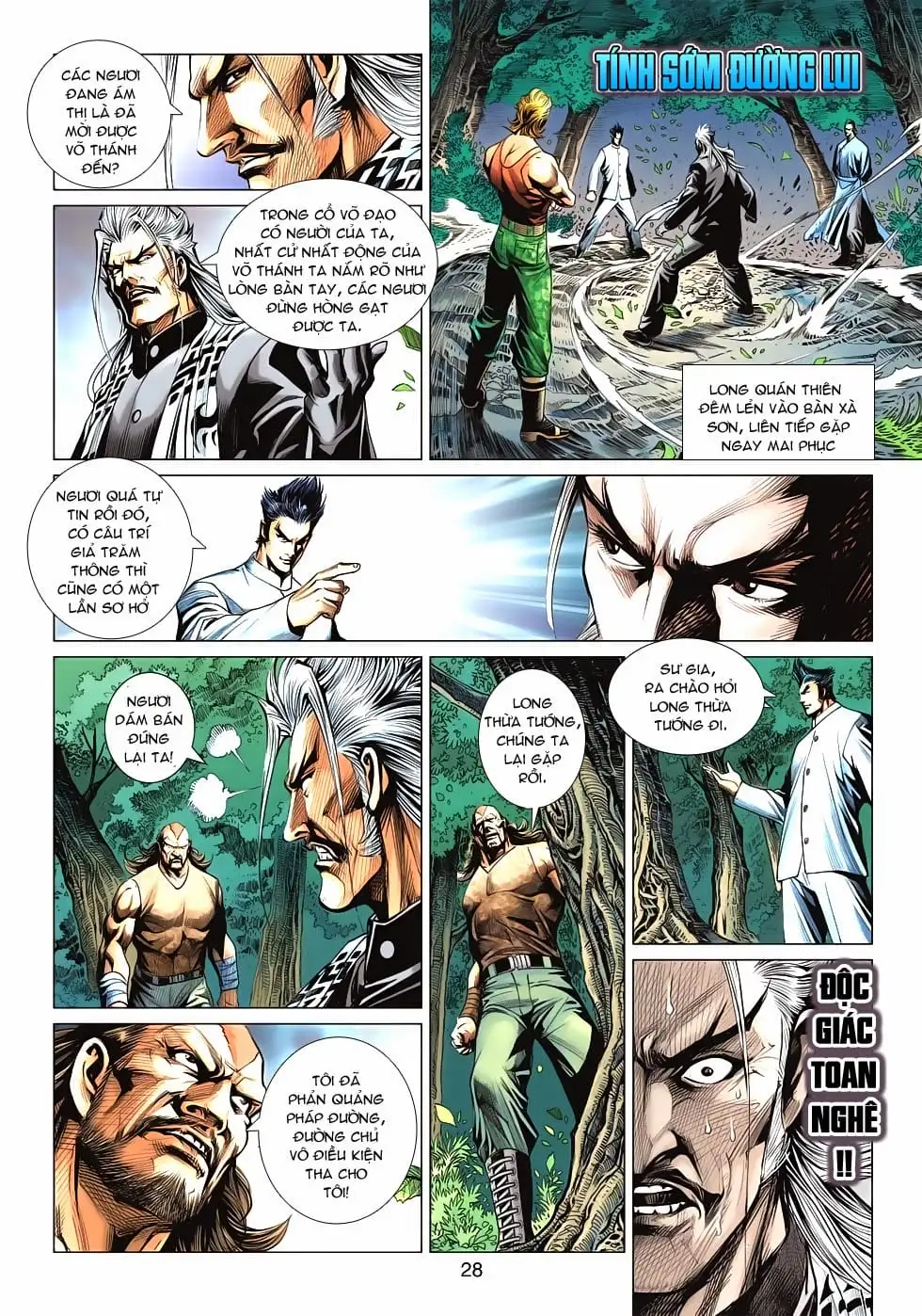Truyện Tranh Tân Tác Long Hổ Môn trang 4