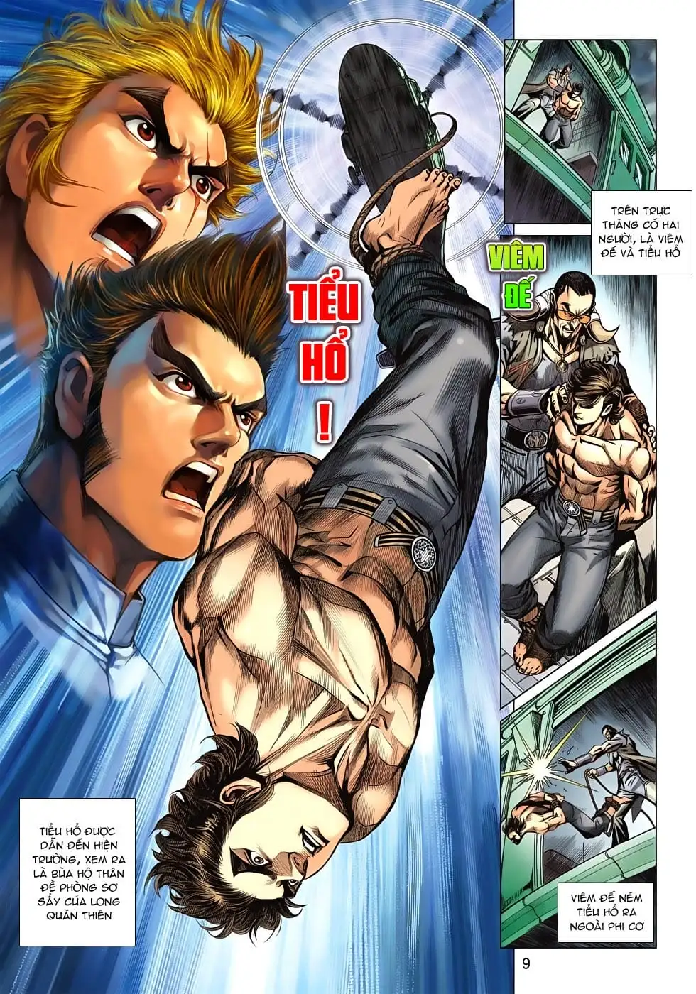 Truyện Tranh Tân Tác Long Hổ Môn trang 4