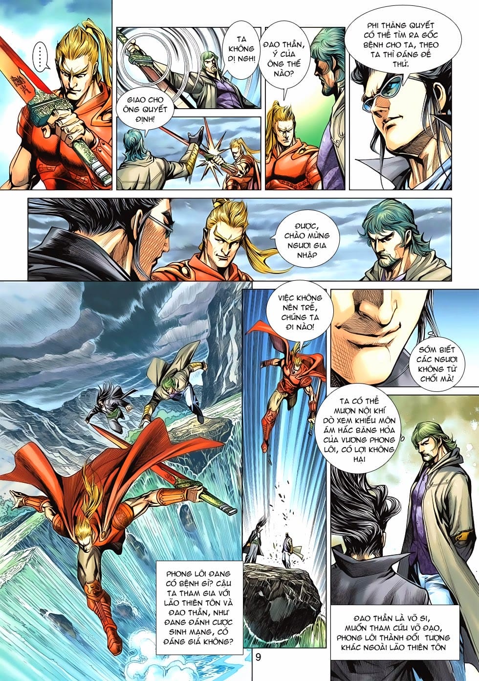 Truyện Tranh Tân Tác Long Hổ Môn trang 4