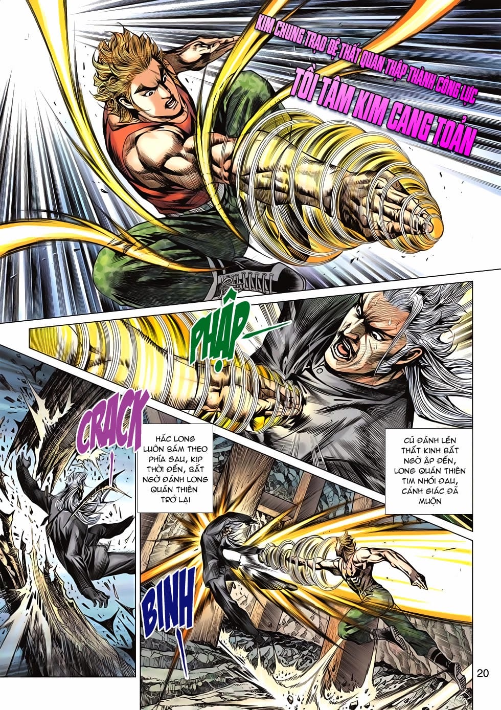 Truyện Tranh Tân Tác Long Hổ Môn trang 4