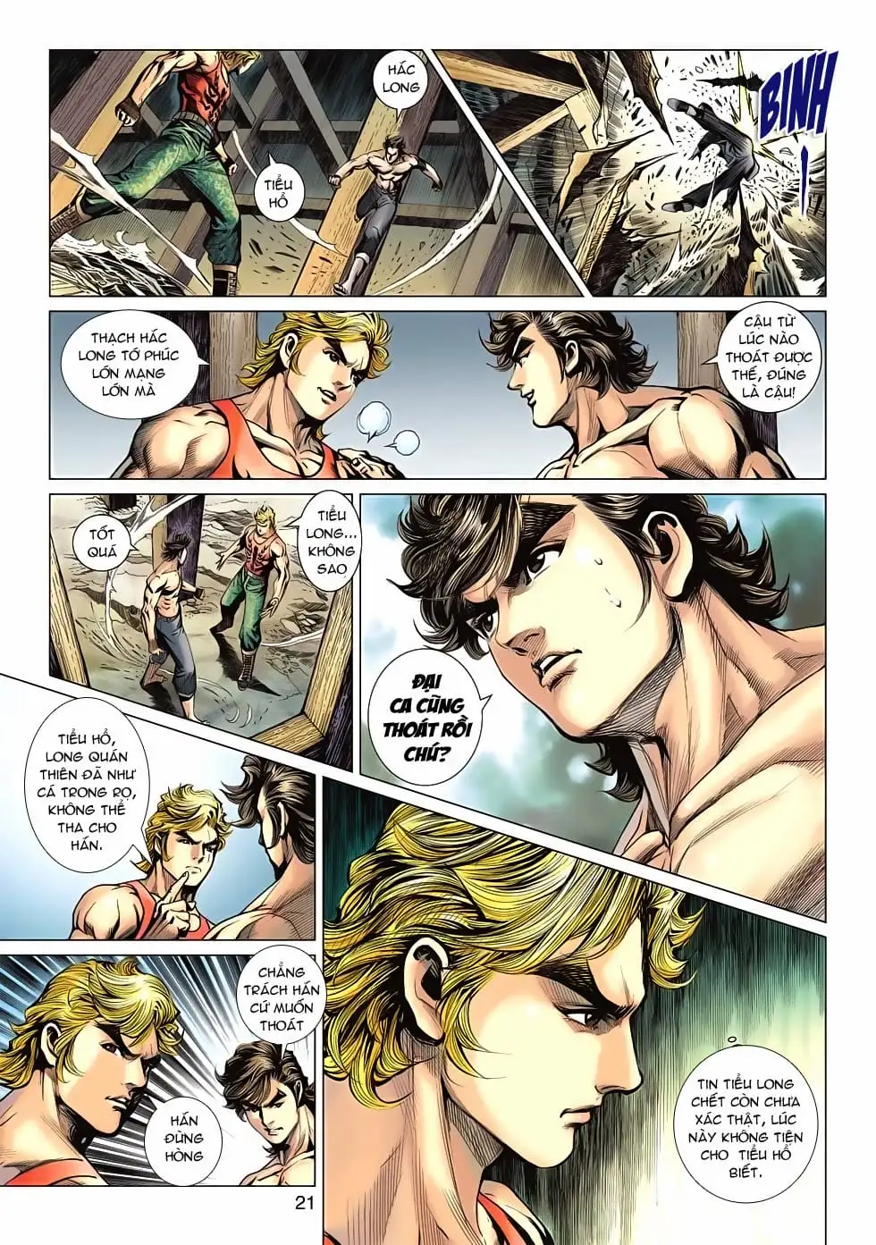 Truyện Tranh Tân Tác Long Hổ Môn trang 4