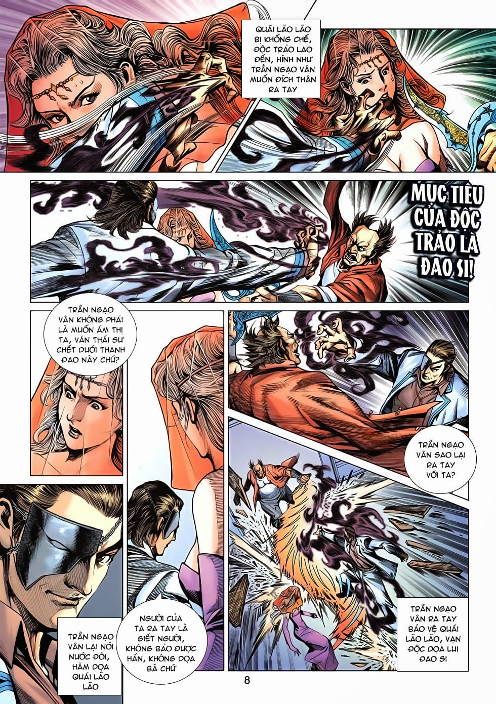 Truyện Tranh Tân Tác Long Hổ Môn trang 4