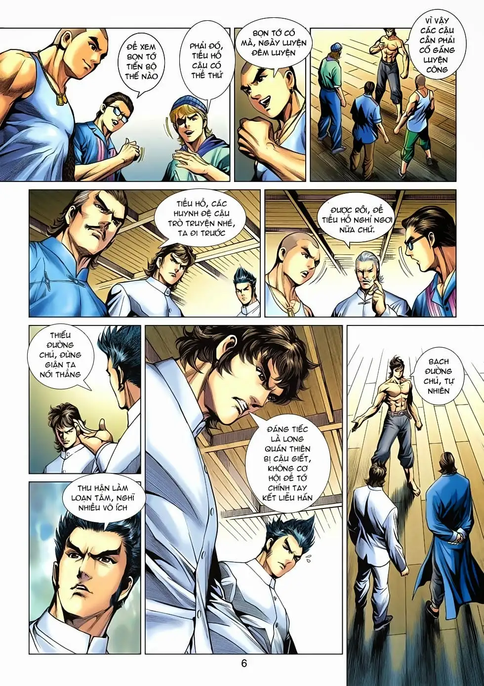 Truyện Tranh Tân Tác Long Hổ Môn trang 4