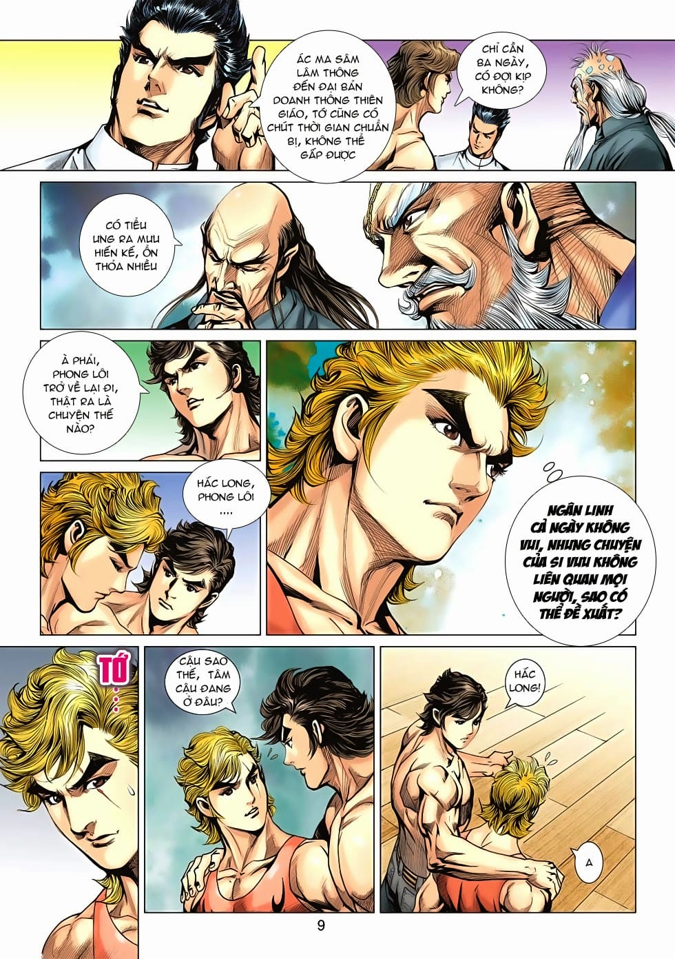 Truyện Tranh Tân Tác Long Hổ Môn trang 4