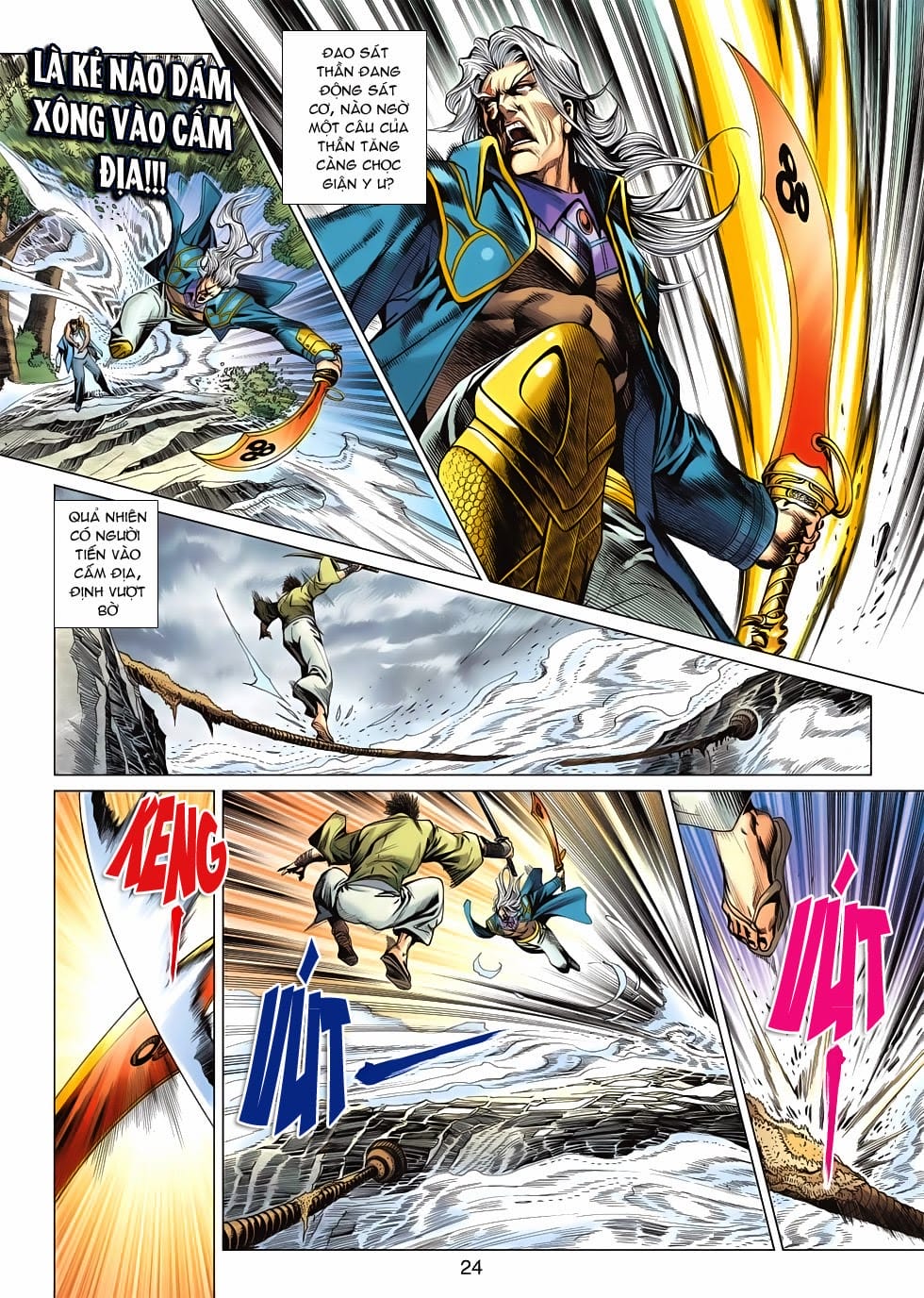 Truyện Tranh Tân Tác Long Hổ Môn trang 4