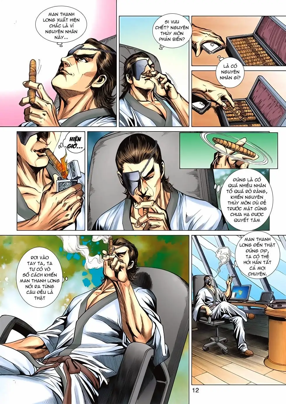 Truyện Tranh Tân Tác Long Hổ Môn trang 4