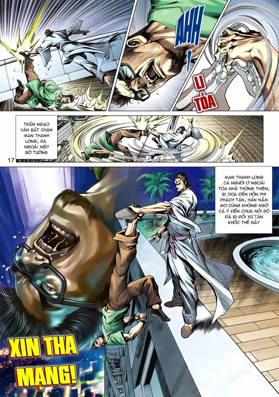 Truyện Tranh Tân Tác Long Hổ Môn trang 4