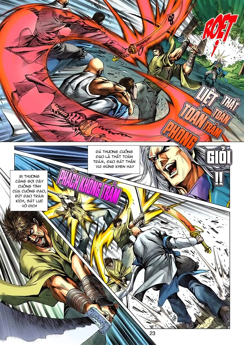 Truyện Tranh Tân Tác Long Hổ Môn trang 4