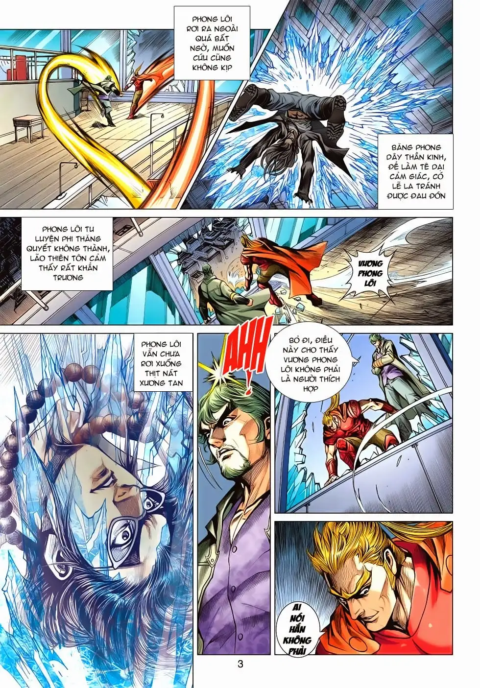 Truyện Tranh Tân Tác Long Hổ Môn trang 4