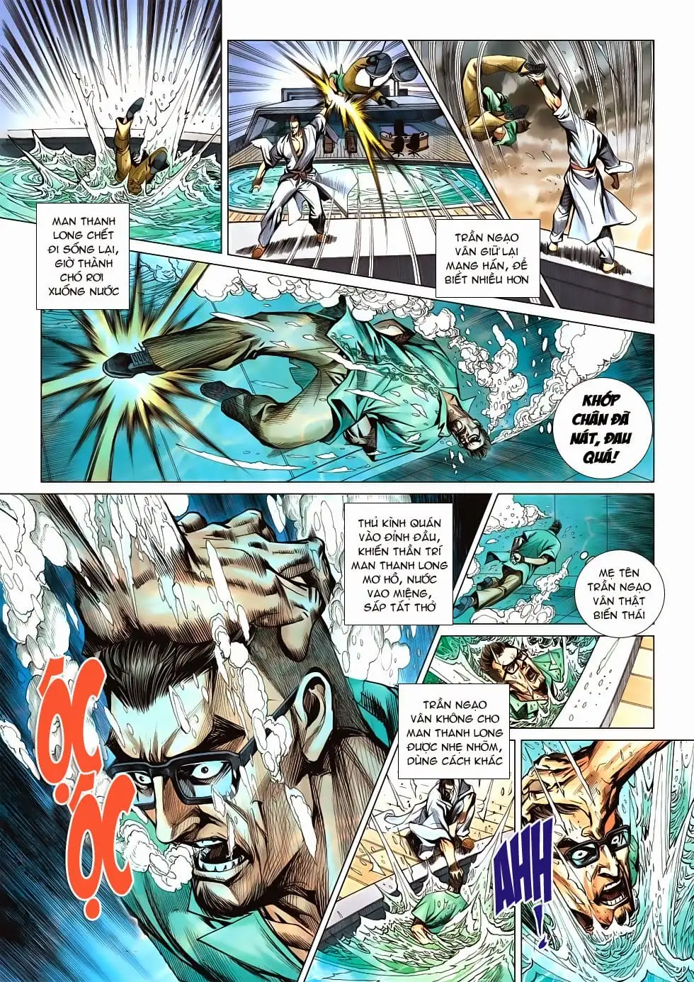Truyện Tranh Tân Tác Long Hổ Môn trang 4