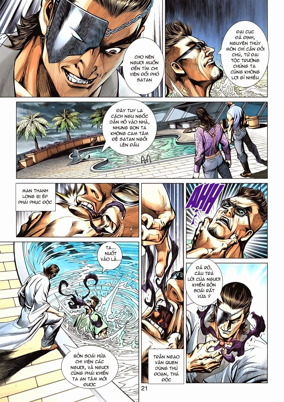 Truyện Tranh Tân Tác Long Hổ Môn trang 4