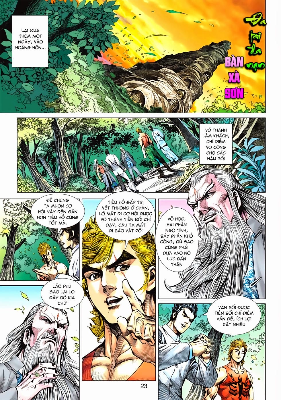 Truyện Tranh Tân Tác Long Hổ Môn trang 4