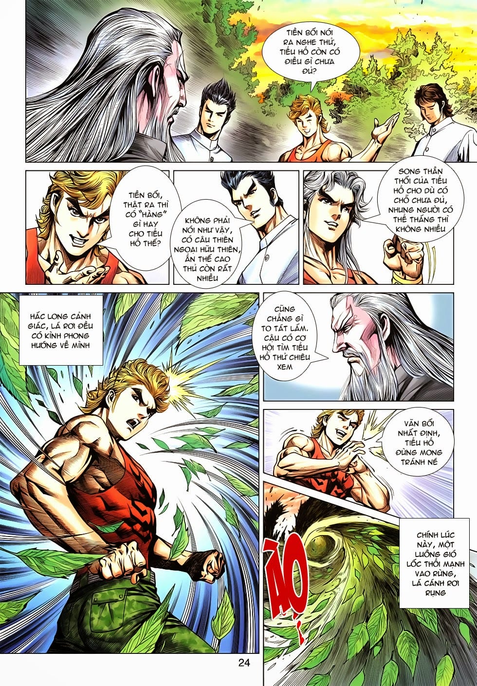 Truyện Tranh Tân Tác Long Hổ Môn trang 4