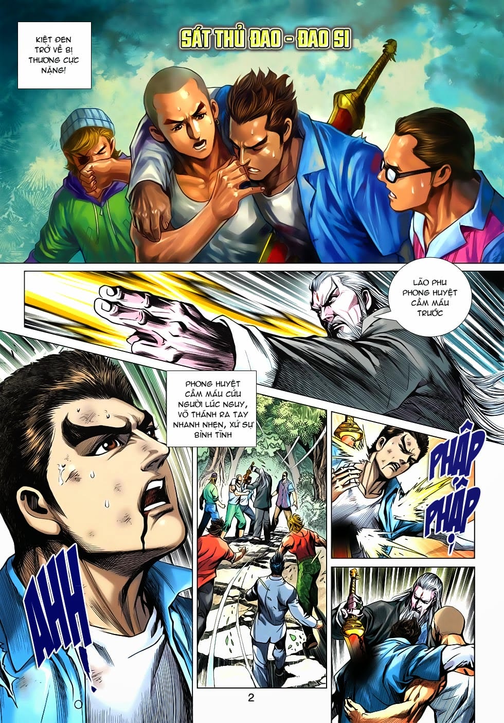 Truyện Tranh Tân Tác Long Hổ Môn trang 4