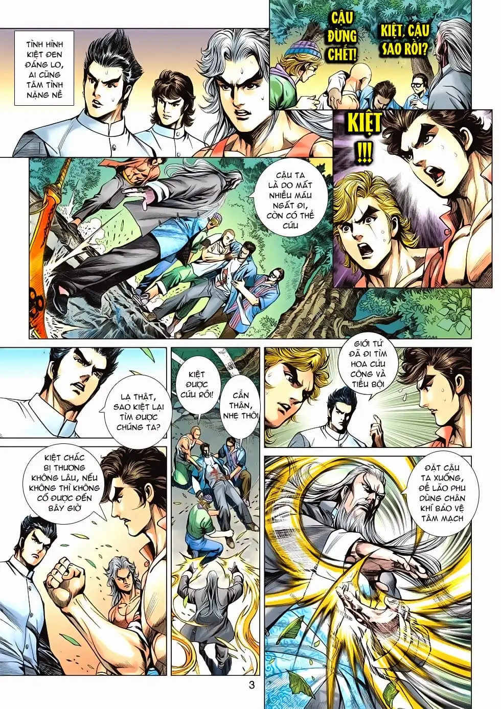 Truyện Tranh Tân Tác Long Hổ Môn trang 4