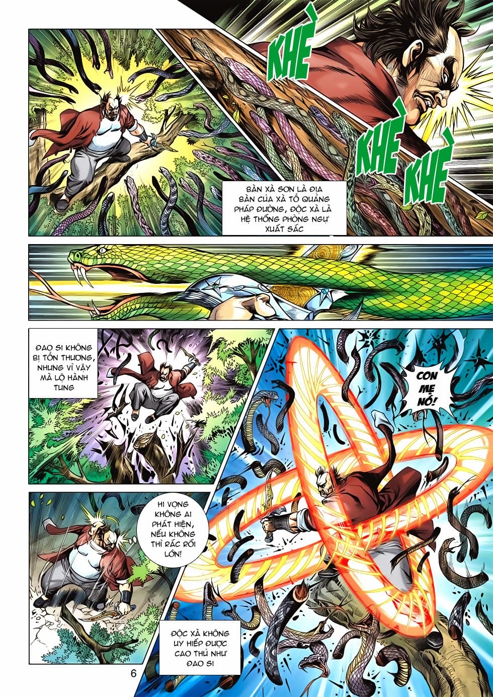 Truyện Tranh Tân Tác Long Hổ Môn trang 4