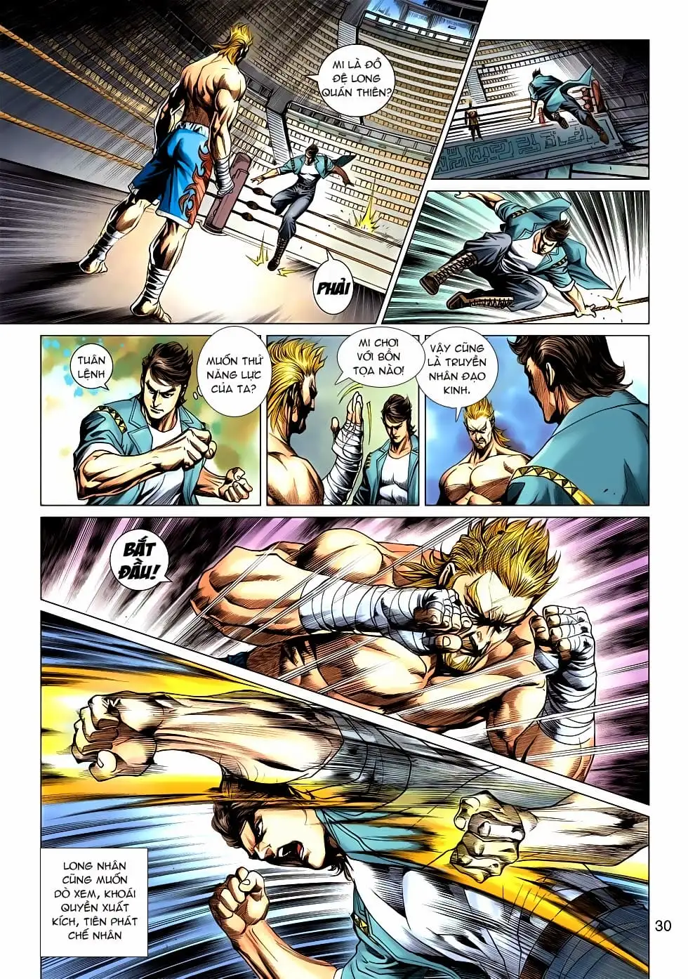 Truyện Tranh Tân Tác Long Hổ Môn trang 4