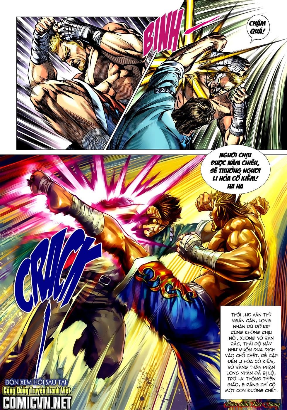 Truyện Tranh Tân Tác Long Hổ Môn trang 4