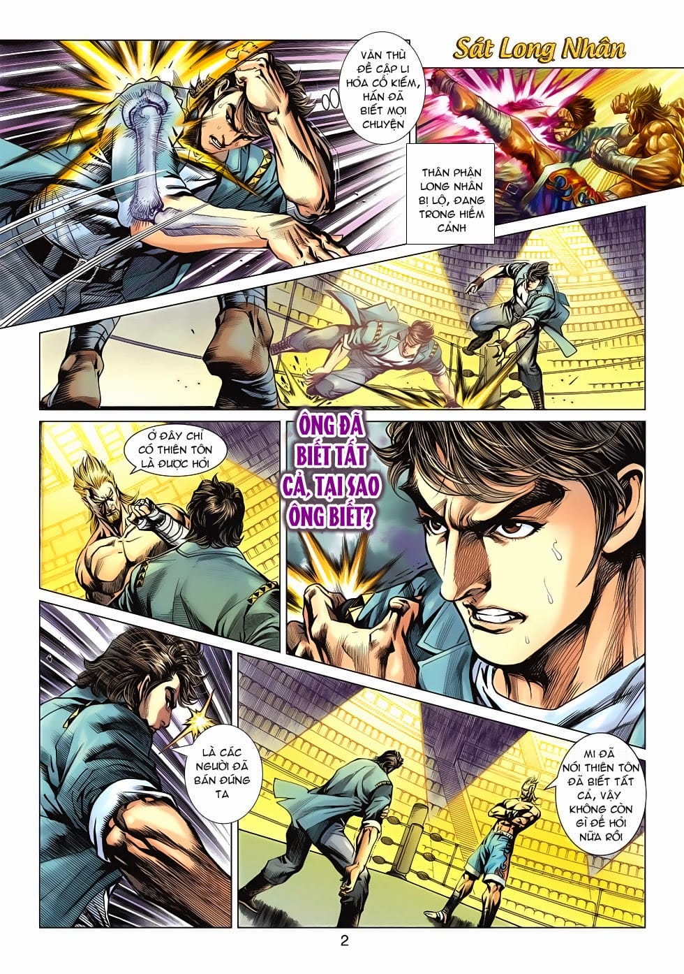 Truyện Tranh Tân Tác Long Hổ Môn trang 4
