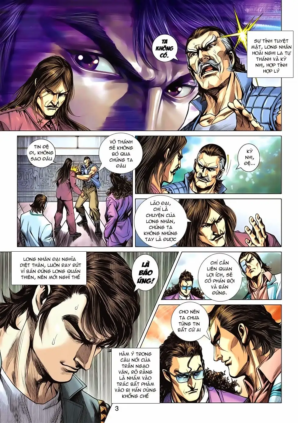 Truyện Tranh Tân Tác Long Hổ Môn trang 4