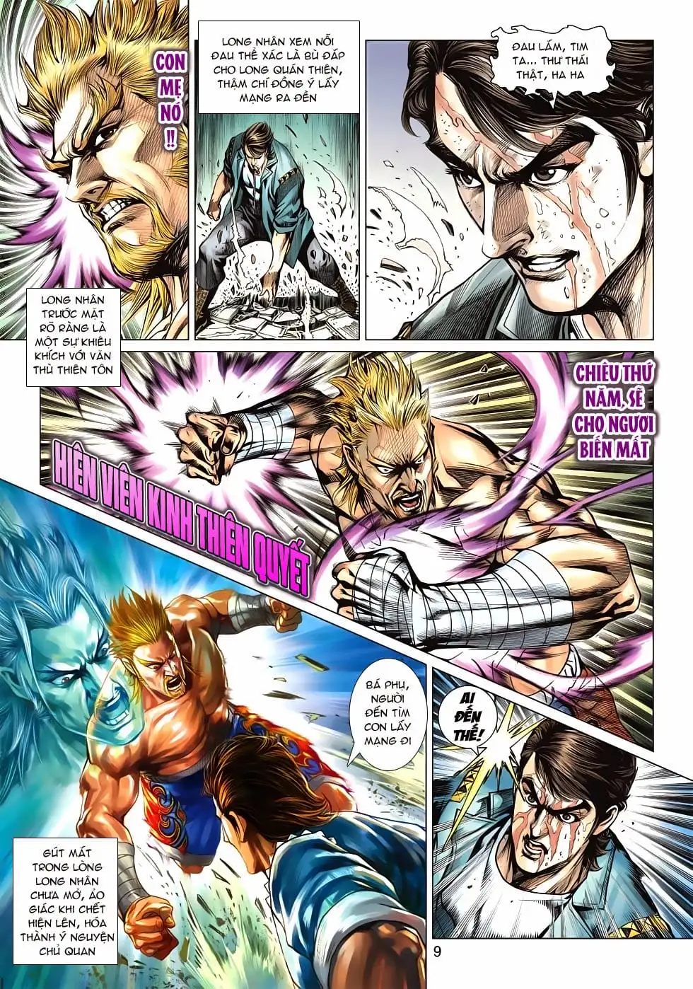 Truyện Tranh Tân Tác Long Hổ Môn trang 4