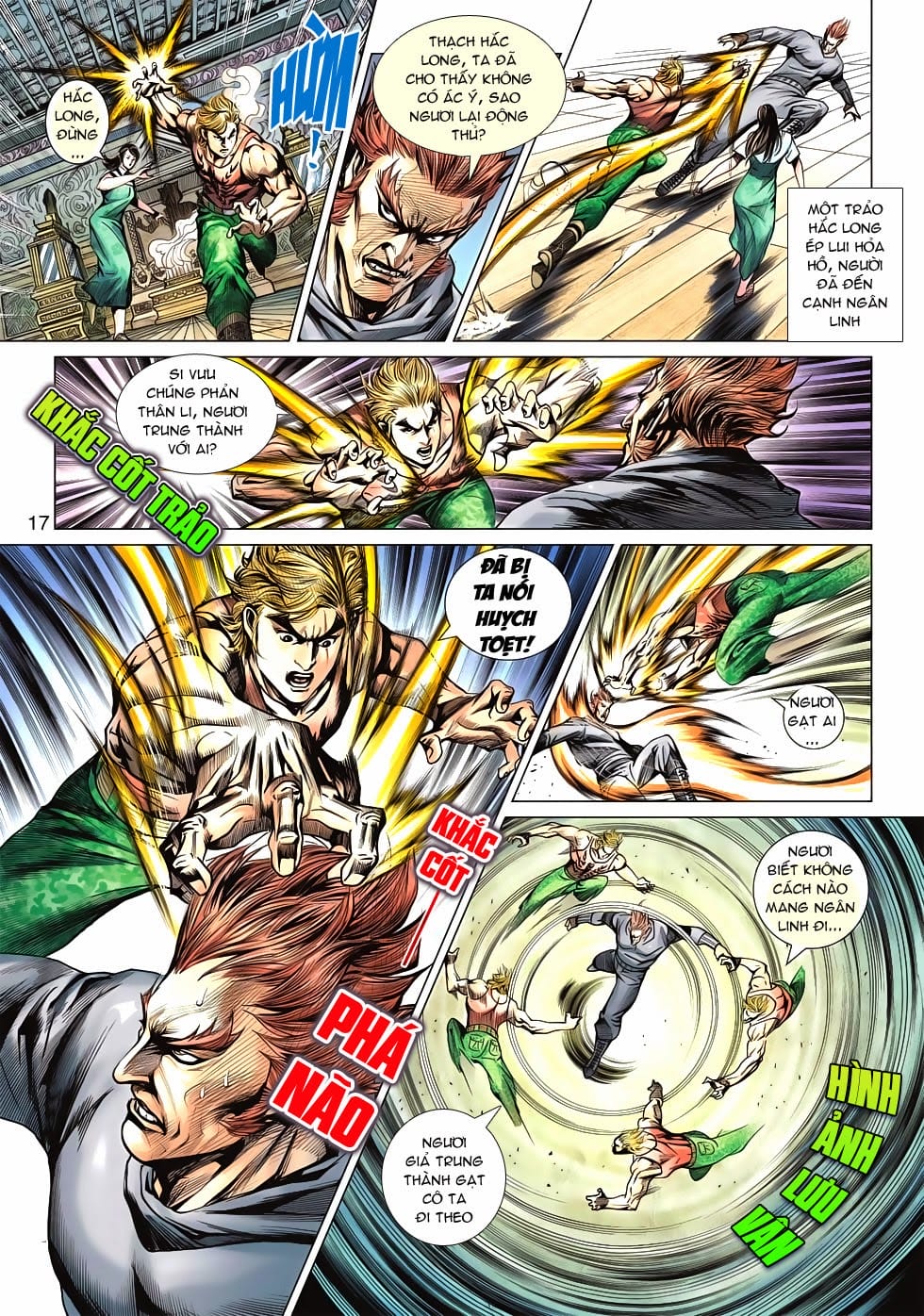 Truyện Tranh Tân Tác Long Hổ Môn trang 4