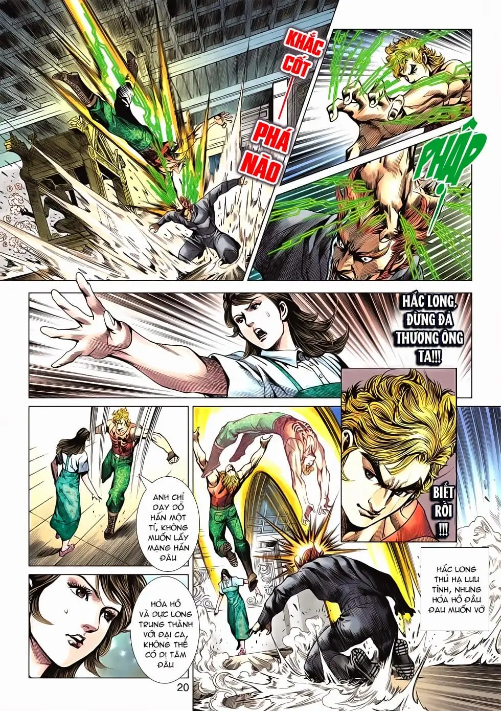 Truyện Tranh Tân Tác Long Hổ Môn trang 4